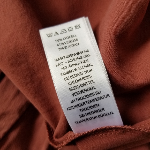 Tahari Boho Button Down Midi Dress w/ Pockets NWT - Picture 8 of 8